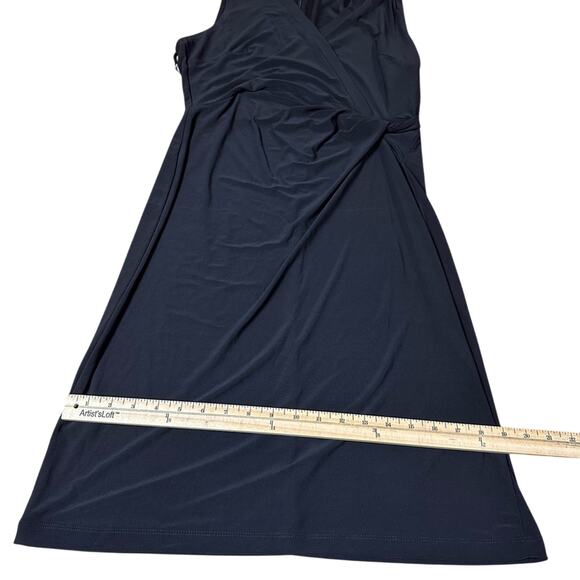 Tommy Hilfiger Sheath Dress Twist Side Women’s Size 10 Black LBD Sleeveless NWT - Picture 9 of 9